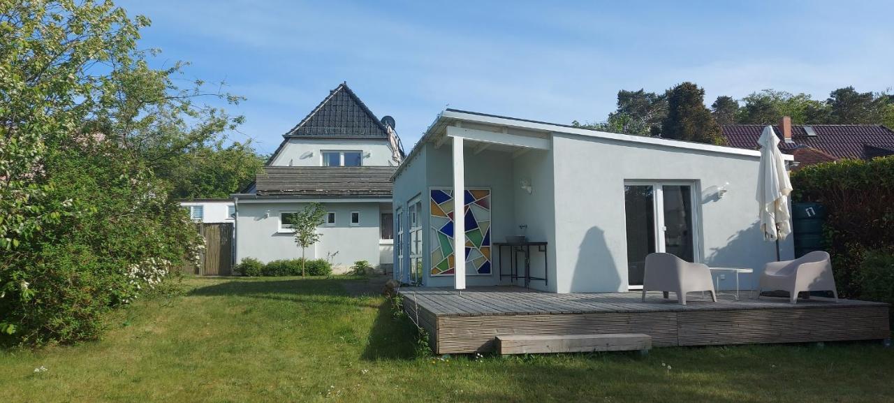 Ferienwohnung Brombeere Mit Grossem Garten Und Balkon Graal-Muritz Bagian luar foto